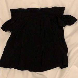 Flowy off the shoulder crop top